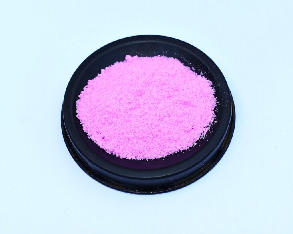 Water-soluble NPK fertilizer powder used to make a hydroponic nutrient solution